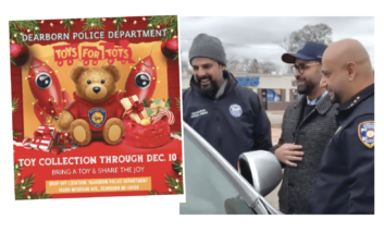 شرطة ديربورن وديربورن هايتس تحتفلان بموسم الأعياد على طريقتهما